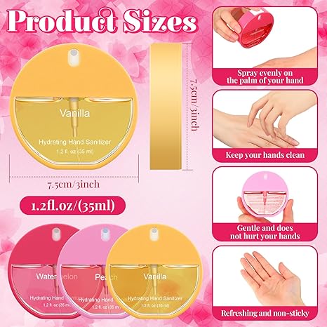 Set of 3 Power Mist Hydrating Hand