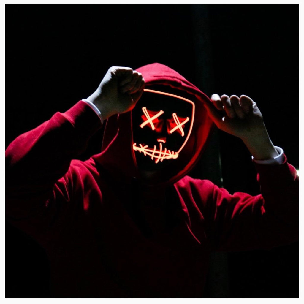 Halloween Mask LED Light up Mask