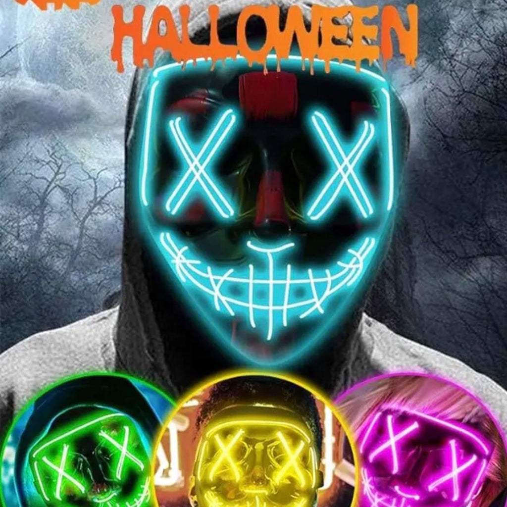 Halloween Mask LED Light up Mask