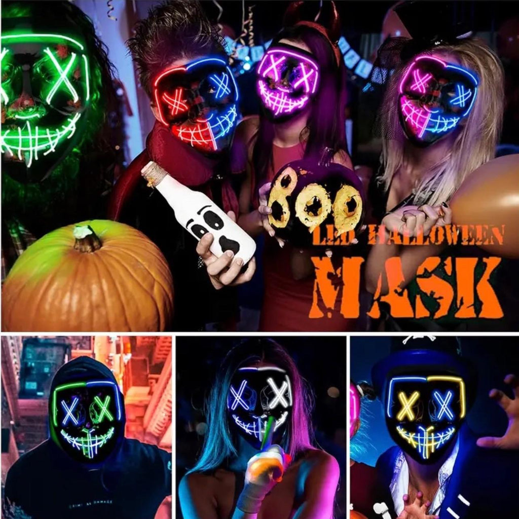 Halloween Mask LED Light up Mask