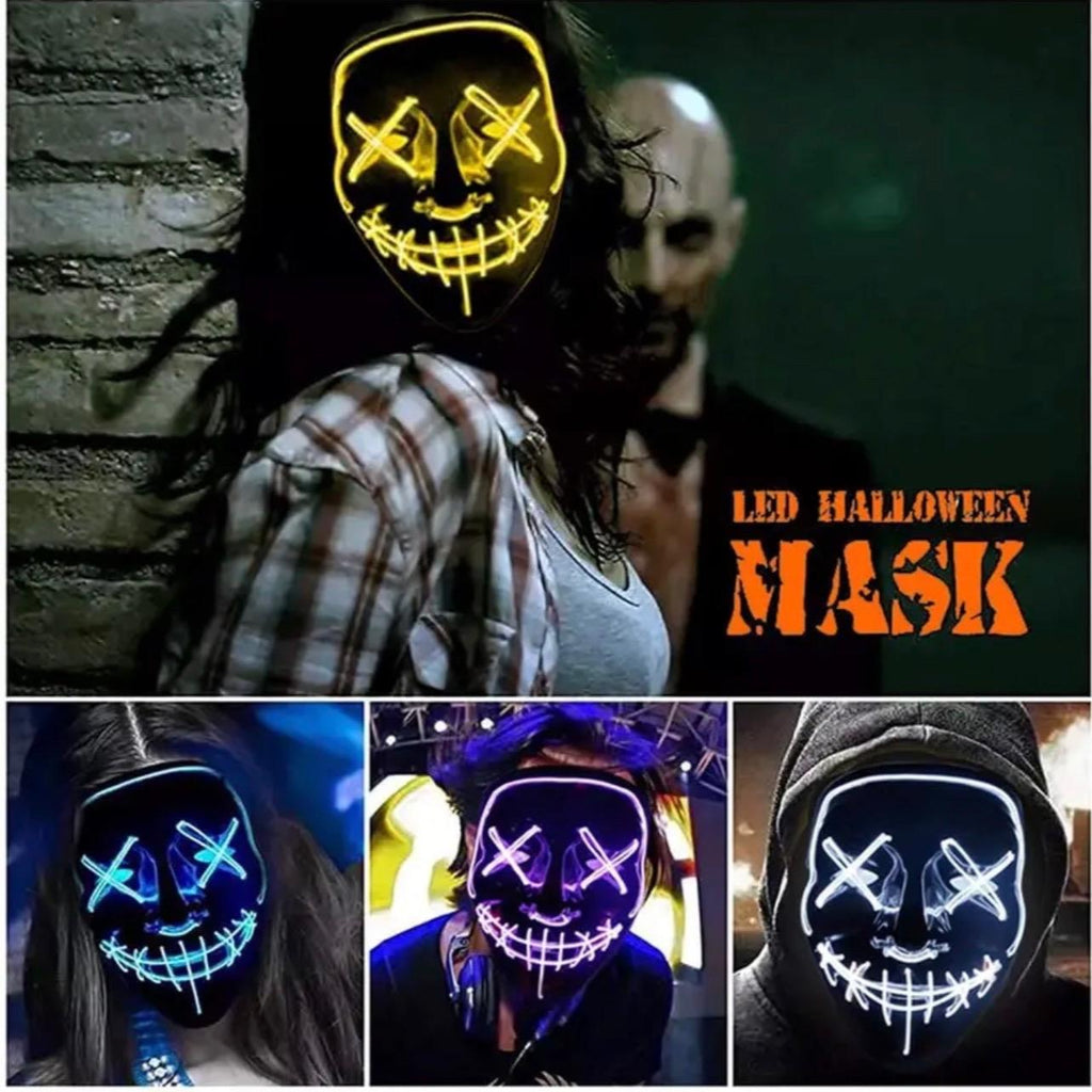 Halloween Mask LED Light up Mask