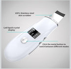 Ultrasonic Skin Scrubber 4-in-1 Deep Cleansing Tool for Pore Extraction