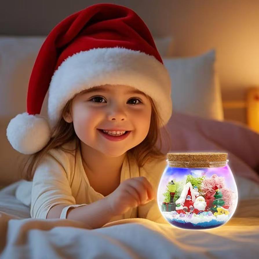 Christmas Light-Up Terrarium Kit